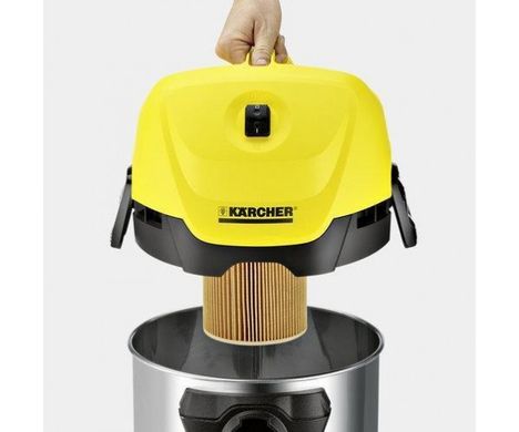 Пилососи (порохотяги) Karcher WD 3 Premium Plus для сухой уборки и сбора воды + функция выдува (1.629-862.0) фото