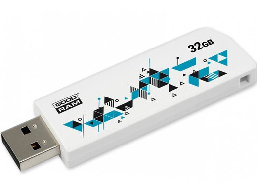 Flash пам'ять GoodRAM Click 32GB USB 2.0 White (UCL2-0320W0R11) фото