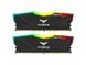 Team T-Force Delta RGB Black 16Gb KIT(2x8Gb) DDR4 PC3000 (TF3D416G3000HC16CDC01) подробные фото товара