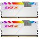 Geil 32 GB (2x16GB) DDR4 3200 MHz EVO X II Frost White (GEXSB432GB3200C16BDC) детальні фото товару