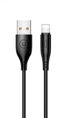 Кабель USB Usams Lightning U18 Round 2A 1.0m Black фото