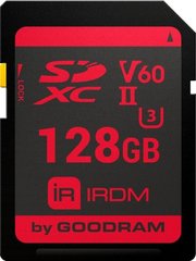 Карта памяти GOODRAM 128 GB SDXC UHS-II U3 IRDM IR-S6B0-1280R11 фото