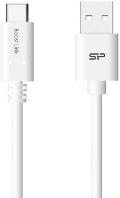 Кабель USB Cable Silicon Power USB A - TypeC LK10AC White (SP1M0ASYLK10AC1W) фото