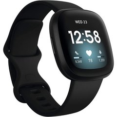 Смарт-часы Fitbit Versa 3 Black/Black Aluminum (FB511BKBK) фото