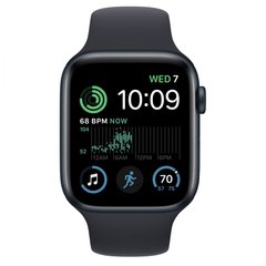 Смарт-годинник Apple Watch SE 2 GPS + Cellular 44mm Midnight Aluminum Case with Midnight Sport Band (MNPY3/MNU03/MNTY3) фото