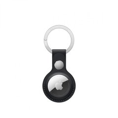 Пошуковий брелок Apple AirTag Leather Key Ring Midnight (MMF93) фото