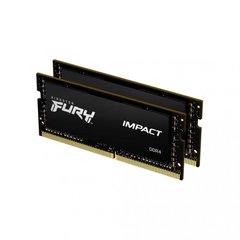 Оперативная память Kingston FURY 32 GB (2x16GB) SO-DIMM DDR4 2666 MHz Impact (KF426S16IBK2/32) фото