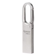 Flash память Apacer 16 GB AH15E USB 3.1 Metal Silver (AP16GAH15ES-1) фото
