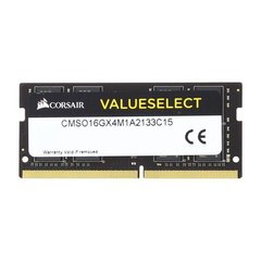Оперативна пам'ять Corsair 16 GB SO-DIMM DDR4 2133 MHz Value Select (CMSO16GX4M1A2133C15) фото