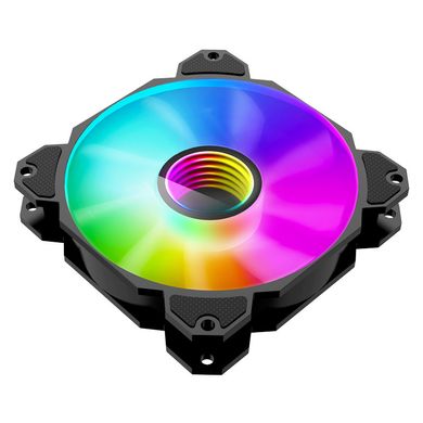 Вентилятор QUBE FR-901 120mm Black RGB фото