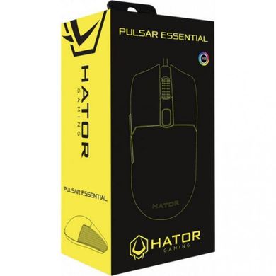 Миша комп'ютерна Hator Pulsar Essential USB Black (HTM-312) фото