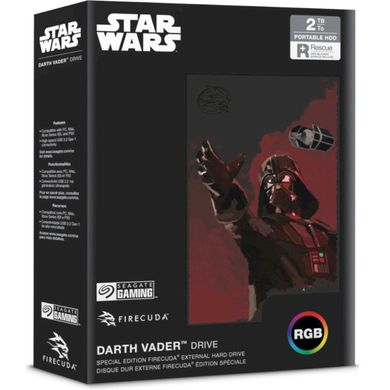 Жесткий диск Seagate Darth Vader Special Edition FireCuda 2 TB (STKL2000411) фото