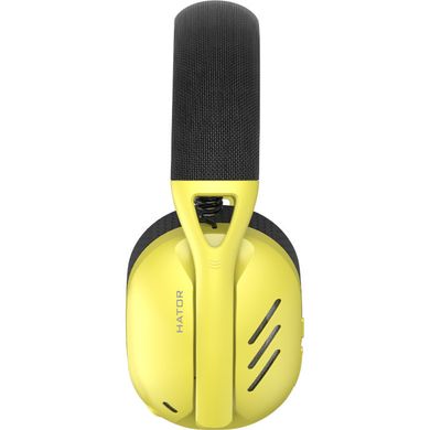 Навушники HATOR Hyperpunk 2 Wireless Tri-mode Black/Yellow (HTA-857) фото