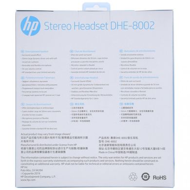 Навушники HP DHE-8002 Gaming Red/Black фото