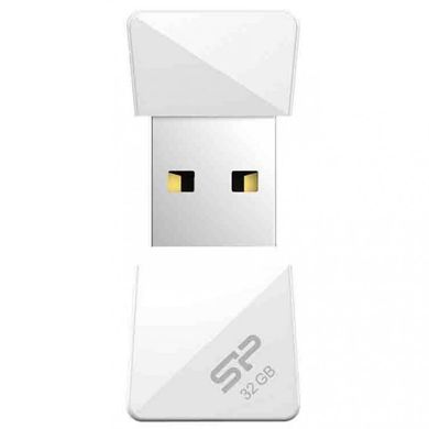 Flash память Silicon Power 32 GB Touch T08 White (SP032GBUF2T08V1W) фото