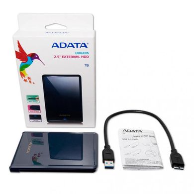 Жорсткий диск ADATA Classic HV620S 2 TB Blue (AHV620S-2TU31-CBL) фото