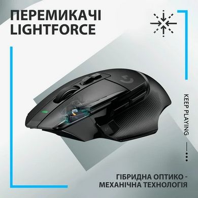 Мышь компьютерная Logitech G502 X Lightspeed Wireless Black (910-006181) фото