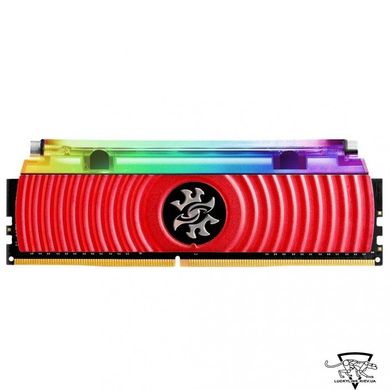 Оперативная память ADATA 8 GB DDR4 3200 MHz XPG Spectrix D80 Red (AX4U320038G16-SR80) фото