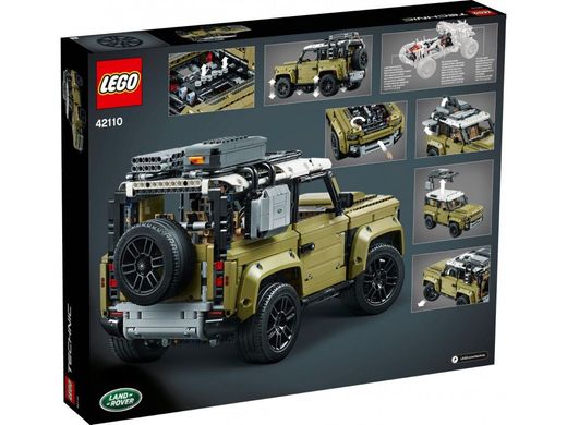 Конструктор LEGO LEGO TECHNIC Land Rover Defender (42110) фото