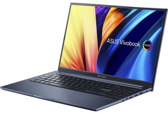 Ноутбук ASUS VivoBook 15X OLED X1503ZA Quiet Blue (X1503ZA-L1430, 90NB0WY1-M00K50) фото