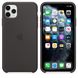 Apple iPhone 11 Pro Max Silicone Case - Black MX002, Черный