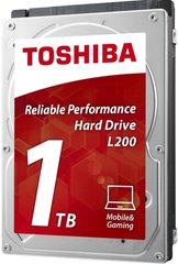 Жорсткий диск Toshiba L200 1 TB (HDWL110EZSTA) фото