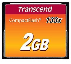 Карта памяти Transcend 2 GB 133X CompactFlash Card TS2GCF133 фото