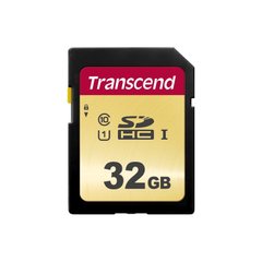 Карта пам'яті Transcend 32 GB SDHC UHS-I 500S TS32GSDC500S фото