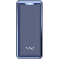 Power Bank Sigma mobile X-power SI30A4QX 30000 mAh Type-C PD65W QC22,5W Blue фото