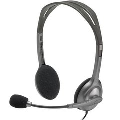 Навушники Logitech H111 Stereo Headset with 1*4pin jack (981-000593) фото