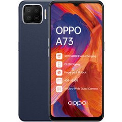 Смартфон OPPO A73 4/64GB Navy Blue фото
