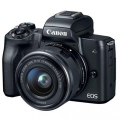 Фотоаппарат Canon EOS M50 kit (15-45mm +22mm) IS STM Black (2680C055) фото