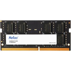 Оперативна пам'ять Netac Basic 16GB DDR4 SODIMM PC4-21300 (NTBSD4N26SP-16) фото