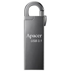 Flash пам'ять Apacer 128 GB AH15A USB 3.1 Ashy (AP128GAH15AA-1) фото