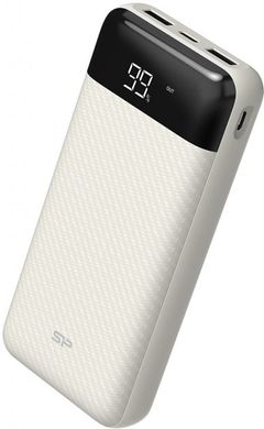 Power Bank Silicon Power GS28 20000mAh Input 5V/2A Micro-USB/Type-C Output 2*USB-A White (SP20KMAPBKGS280W) фото