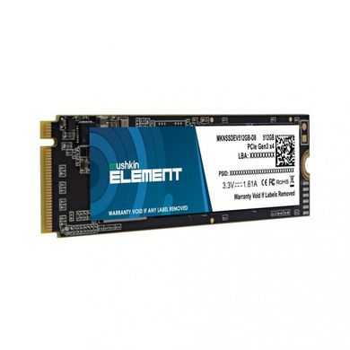 SSD накопичувач Mushkin Element 512 GB (MKNSSDEV512GB-D8) фото