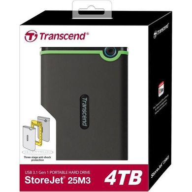 Жорсткий диск Transcend StoreJet 25M3 4 TB (TS4TSJ25M3S) фото