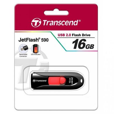 Flash память Transcend 16 GB JetFlash 590 TS16GJF590K фото