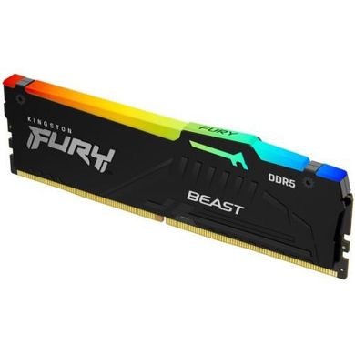 Оперативная память Kingston Fury 32 GB (1x32Gb) DDR5 RGB Beast (KF560C40BBA-32) фото