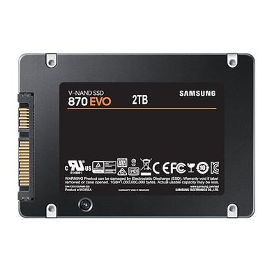 SSD накопитель Samsung 870 EVO 2 TB (MZ-77E2T0BW) фото