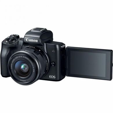 Фотоапарат Canon EOS M50 kit (15-45mm +22mm) IS STM Black (2680C055) фото