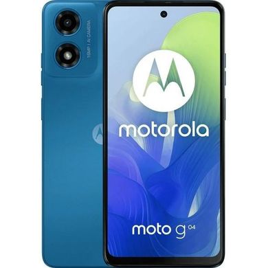 Смартфон Motorola G04 4/64GB Satin Blue (PB130045) фото