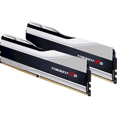 Оперативна пам'ять G.Skill DDR5 32GB (2x16GB) 6400Mhz Trident Z5 Silver (F5-6400J3239G16GX2-TZ5S) фото
