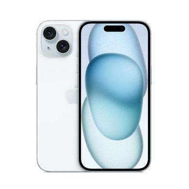 Смартфон Apple iPhone 15 128GB Blue (MTP43) фото