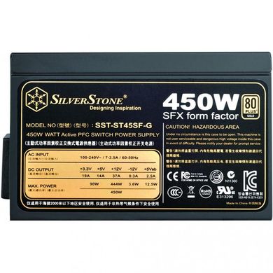 Блок живлення Silverstone ST45SF-G (SST-ST45SF-G фото