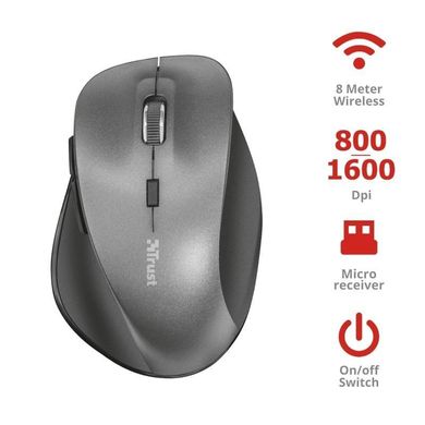 Миша комп'ютерна Trust Ravan wireless mouse (22878) фото