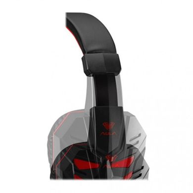 Наушники AULA Prime Basic Gaming Headset Red (6948391232652) фото