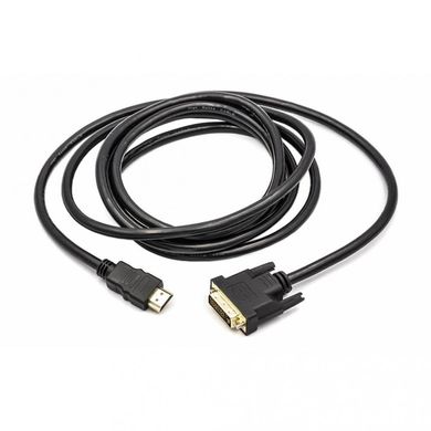 Кабели и переходники PowerPlant DVI - HDMI 3m Black (CA910991)