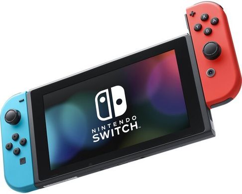 Игровая приставка Nintendo Switch HAC-001-01 Neon Blue-Red фото