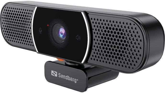 Вебкамера Sandberg All-in-1 Webcam 2K HD Speaker Black (134-37) фото